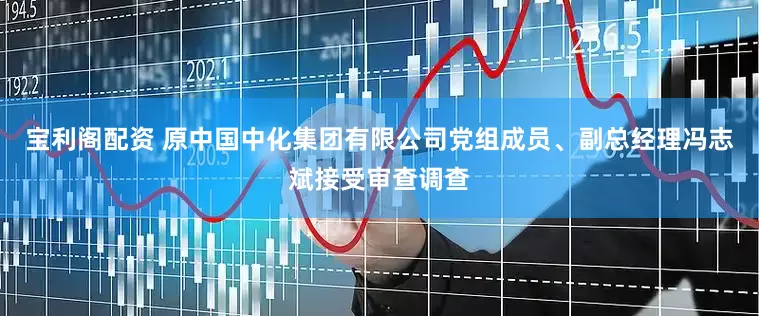 宝利阁配资 原中国中化集团有限公司党组成员、副总经理冯志斌接受审查调查