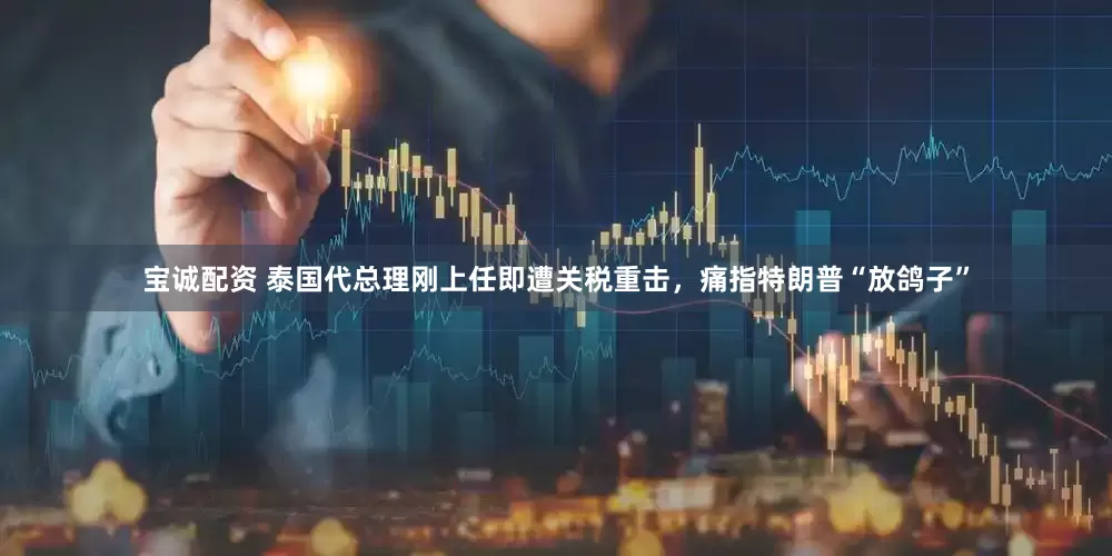 宝诚配资 泰国代总理刚上任即遭关税重击，痛指特朗普“放鸽子”